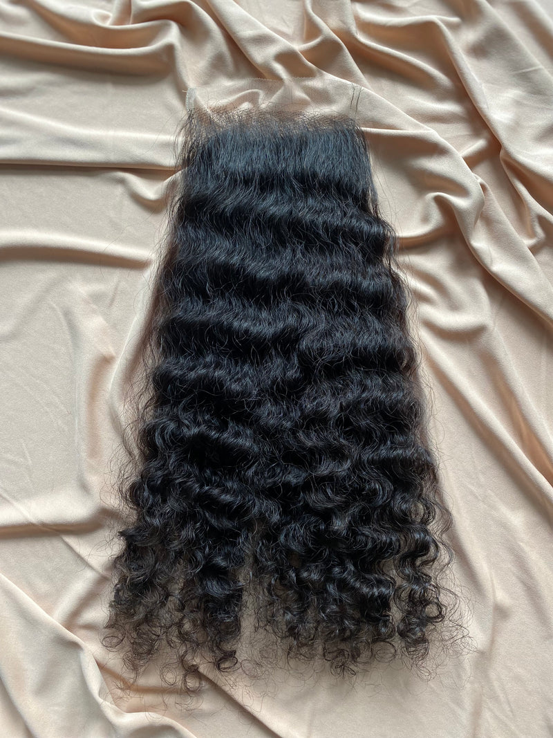 Burmese Curly Closure