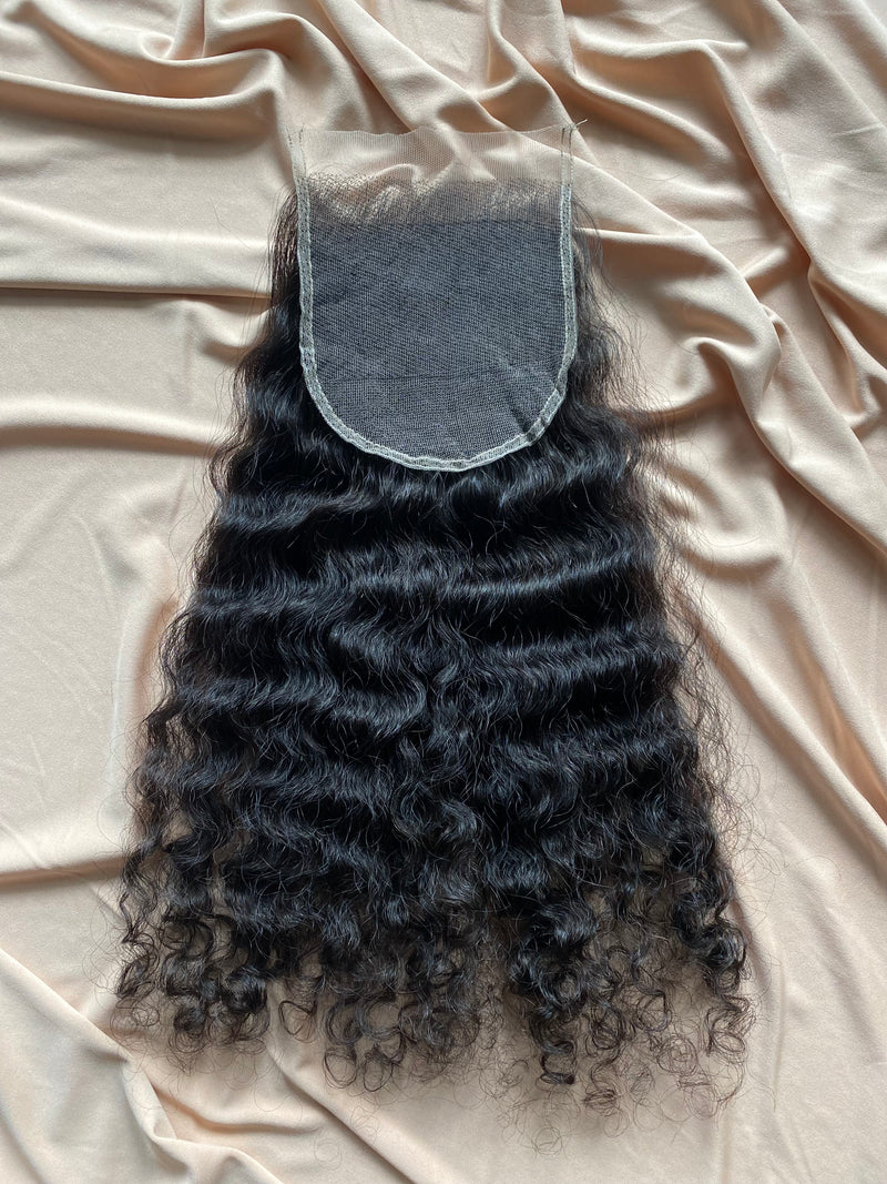 Burmese Curly Closure